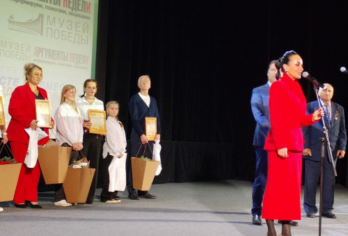 В Москве наградили угличанку Ольгу Кошман