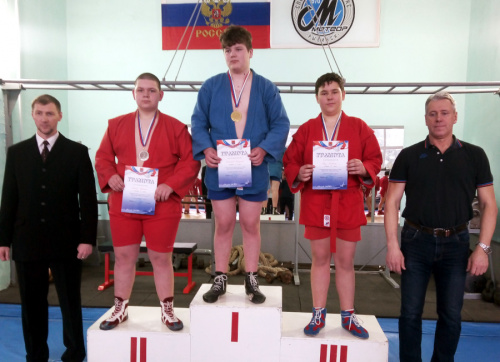 Первенство области по борьбе самбо среди юношей
