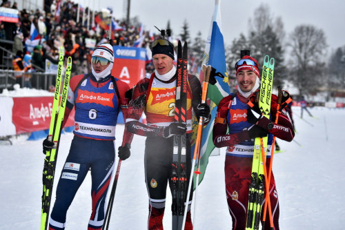 В Демино состоялись гонки преследования в рамках третьего этапа Кубка России по биатлону.