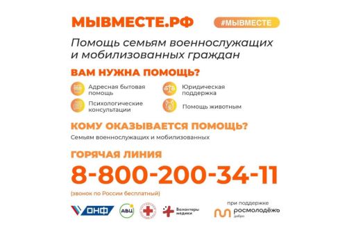 Акция взаимопомощи #МЫВМЕСТЕ расширяет свой формат