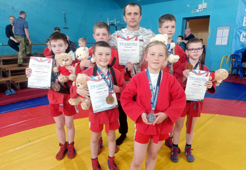 1-й этап детской лиги самбо "Коронный бросок"