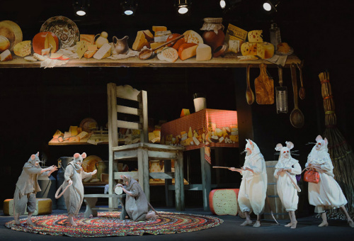 Приглашение на спектакль «Все мыши любят сыр»