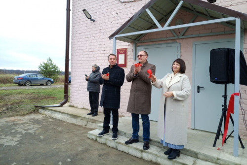 Открыли после ремонта Маймерский сельский клуб