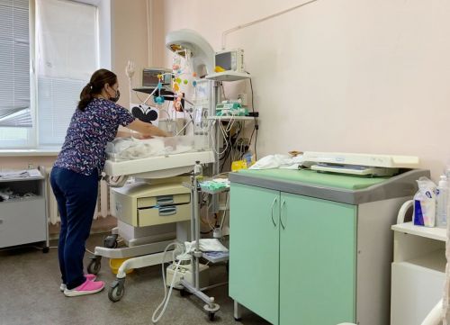 Комплексный ремонт областной детской больницы проводится на средства бюджета региона