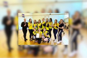 Женская волейбольная команда - лучшая на областной Спартакиаде студентов!