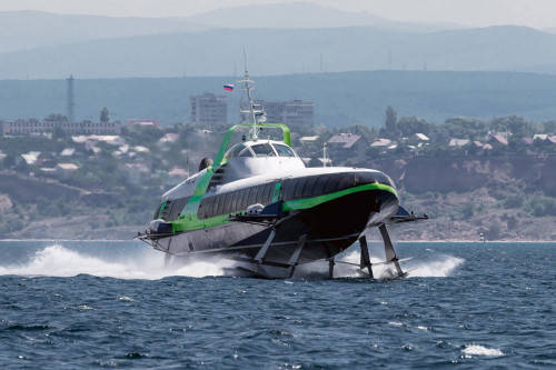 Начались ходовые испытания построенного в Ярославской области судна «Комета 120М»