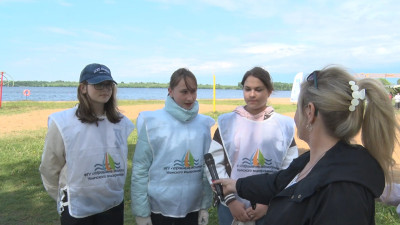 Угличане приняли участие во всероссийском субботнике "Вода России"