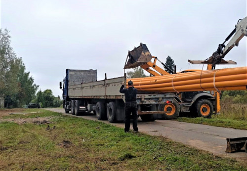 Началась прокладка распределительных газопроводов к трем деревням Угличского района