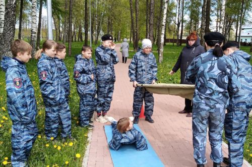 Лучший отряд правоохранительной направленности "Юный друг полиции"