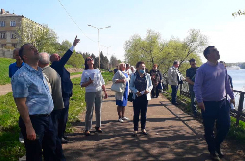 Идёт подготовка к реконструкции набережной