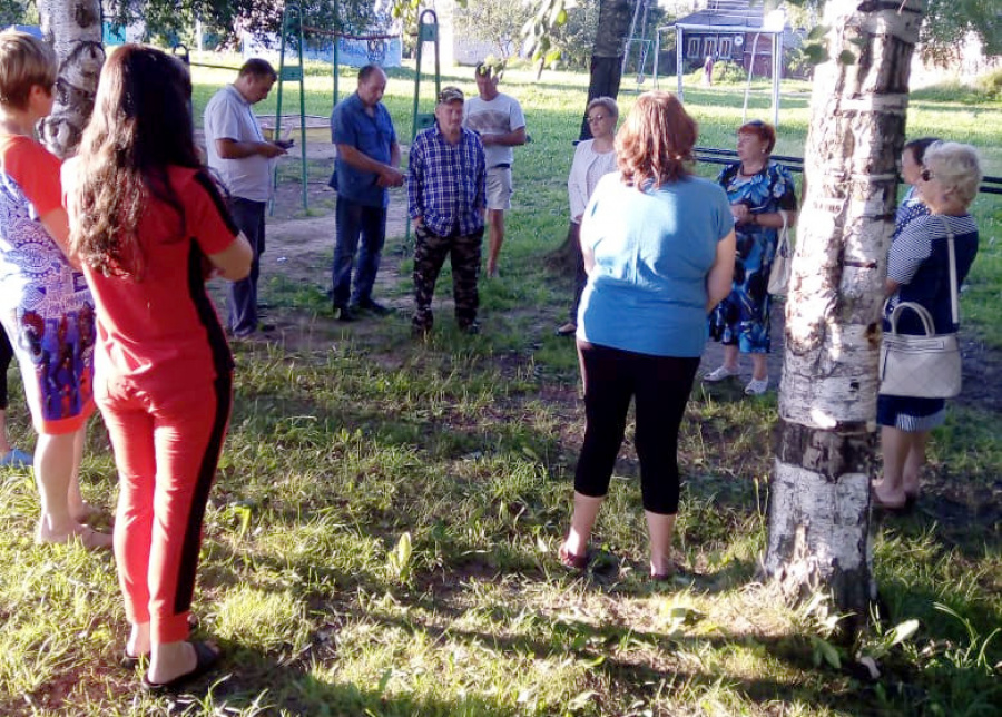 Встреча с жителями района «Екатериновка»