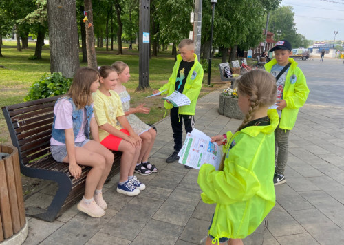 «Велопатруль в безопасные каникулы!»