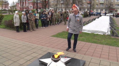 Состоялся автопробег «Знамя Победы»