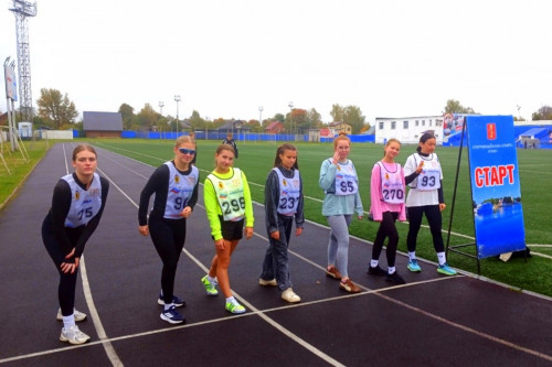 Команда Отрадновского сельского поселения - победитель соревнований в легкоатлетическом кроссе