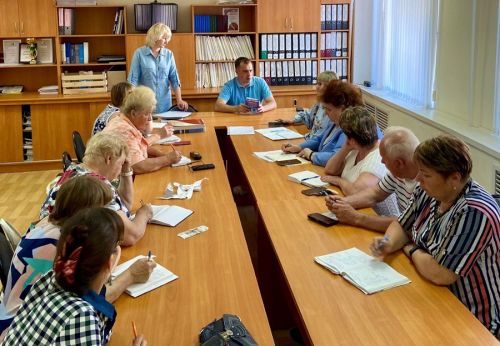 Встреча с председателями ТОС