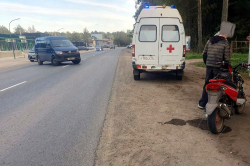 Дорожно-транспортные происшествия с пострадавшими несовершеннолетними мопедистами