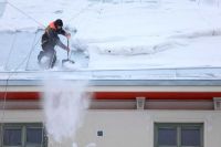 Об уборке снега и наледи с крыш многоквартирных домов
