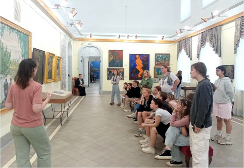 Юные художники в Костроме