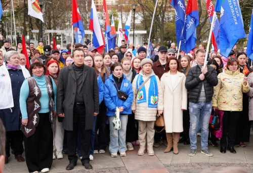 Митинг в честь Праздника Весны и Труда прошел в Ярославле
