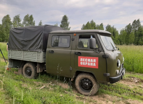 Патрулирование лесных участков в условиях пожароопасного сезона в регионе ведут с использованием современной техники