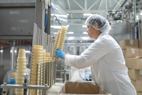 Шесть новых линий по производству мороженого открыты на фабрике «Айсберри-ФМ» в Тутаеве