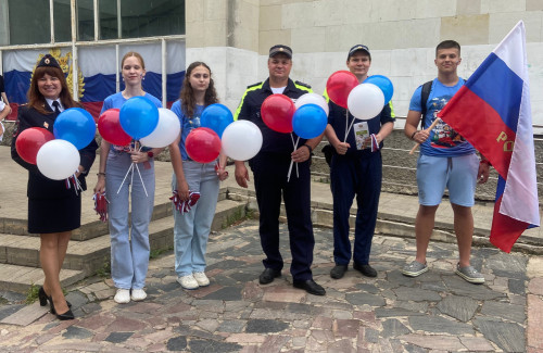 Патриотическая акция "Триколор 76"