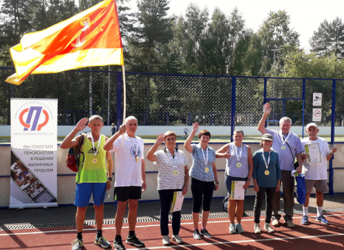 Команда угличских ветеранов спорта – серебряный призёр Спартакиады пенсионеров