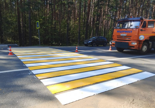 Работы по обновлению дорожной разметки начались в Ярославской области