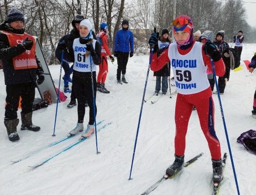 Соревнования по лыжным гонкам