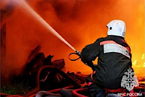 Пожар в Угличском округе, д. Кононово