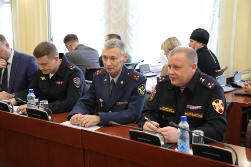Благодарность угличским дружинникам