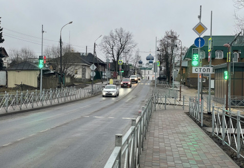 Завершается первый этап создания пешеходного центра в Угличе