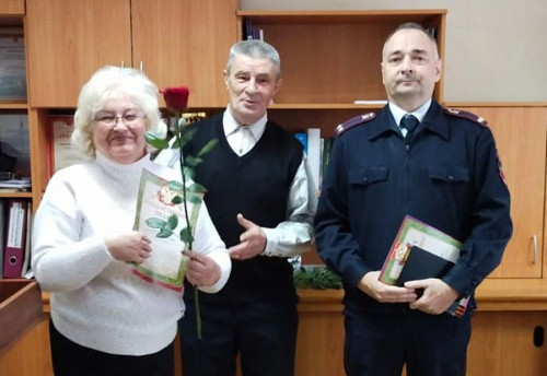 Награждение лучших дружинников