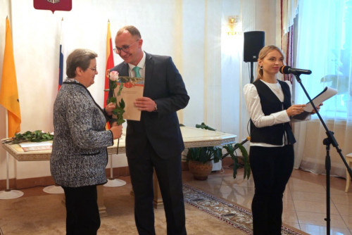 В Зале торжеств поздравили финансистов