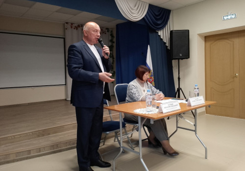 Встреча с жителями Нефедьевского округа