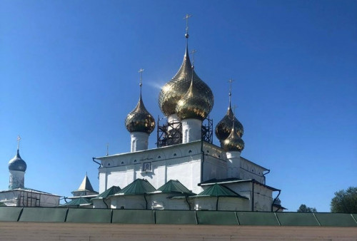 Противоаварийные работы на зданиях ансамбля Воскресенского монастыря в Угличе завершаются