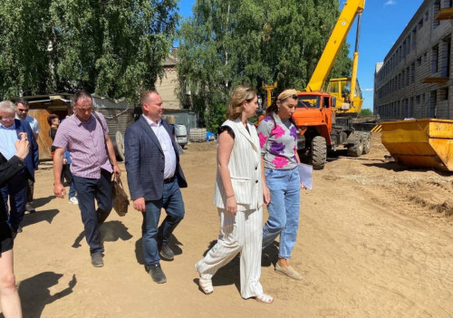 Ольга Хитрова побывала с рабочей поездкой в Угличский район