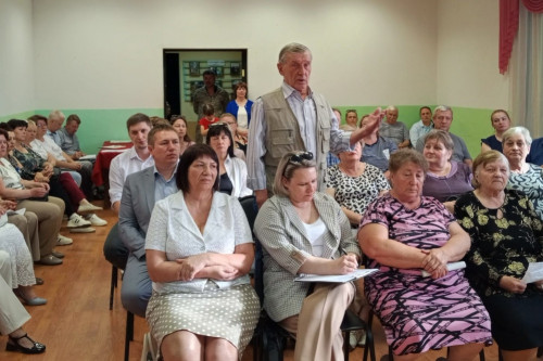 Встреча с жителями Воронцово и близлежащих населённых пунктов