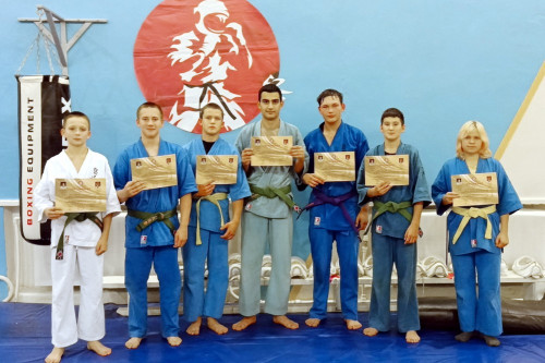 Воспитанникам &quot;Витязя&quot; вручили сертификаты о присвоении спортивной квалификации