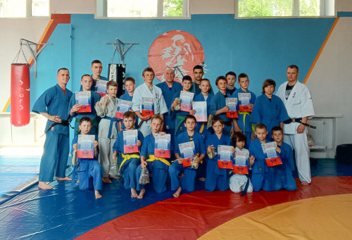 В "Витязе" наградили лучших спортсменов "Кудо-ГТО"