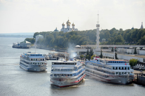 Ярославскую область на круизных теплоходах в этом году посетили около полумиллиона туристов