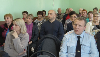 Встреча с жителями Василёво