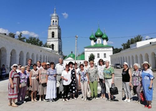 Клуб любителей искусства на экскурсии в Пошехонье