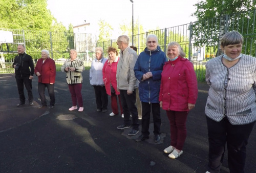 «Парад спорта» для пожилых людей