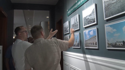 Открытие фотовыставки «Возрождение историко-архитектурного облика исторического центра Углича»
