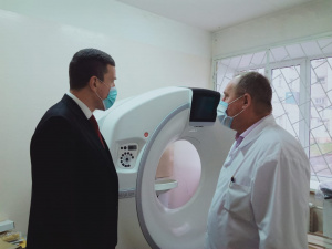 ​Рентгеновский компьютерный томограф поступил в областную больницу в рамках нацпроекта «Здравоохранение»