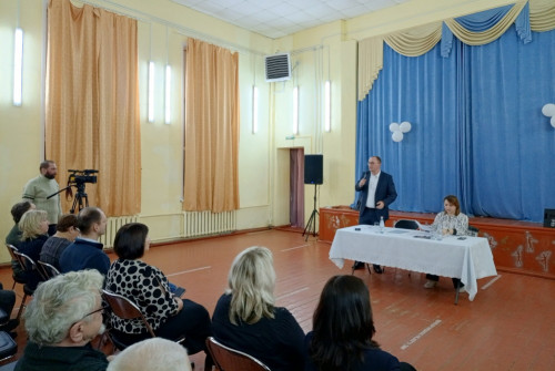 Илья Филипцов провёл встречу с жителями Улейминского сельского поселения