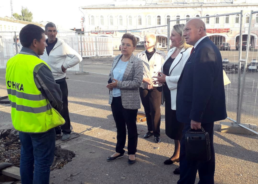 Углич посетила заместитель председателя Правительства Ярославской области