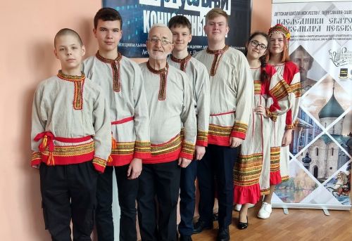Ансамбль " Волжские напевы" награждён дипломом Лауреата I степени
