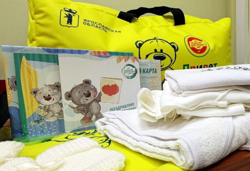 Обновленные комплекты «Привет, малыш!» начали выдавать в Ярославской области